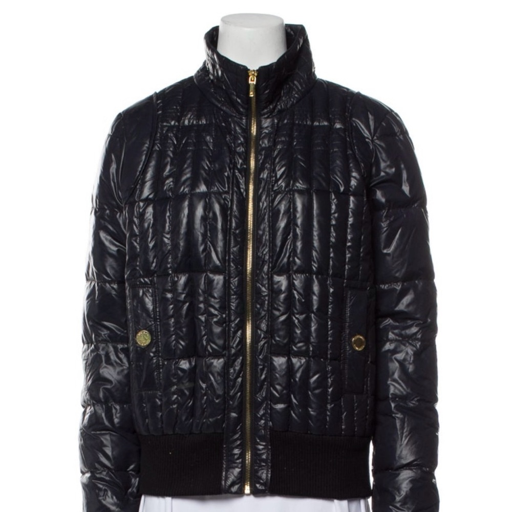 Tory Burch puffer jacket down jacket black authentic